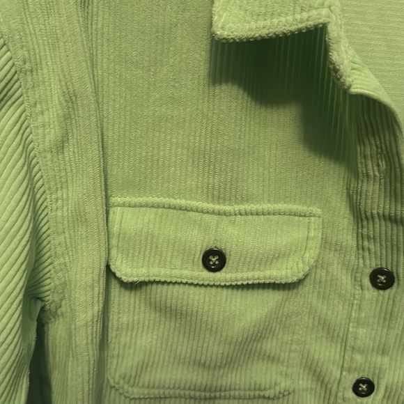 Neon Green Shacket by Velvet Heart - Size XS - Picture 2 of 4